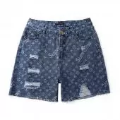 louis vuitton short homme pas cher denim superme lv